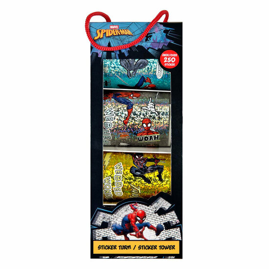 Sticker Toren Spiderman - 250+st.