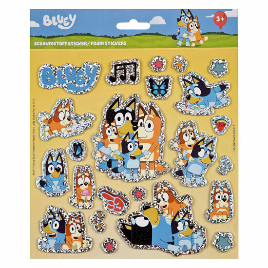 Foam Stickers Bluey