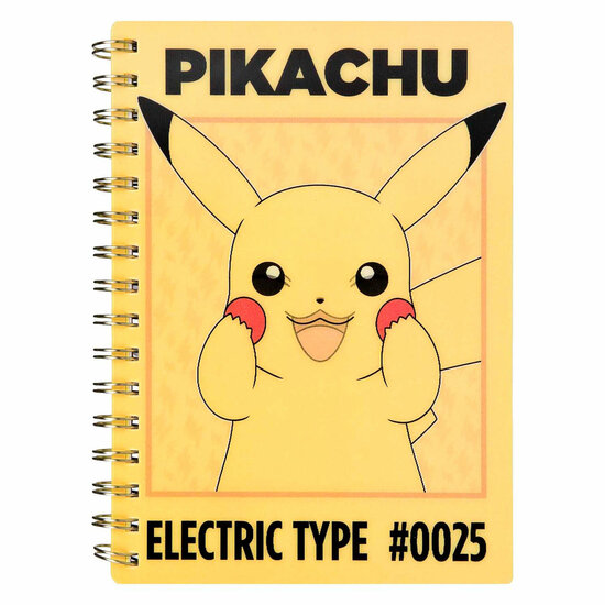 Notitieboek Pikachu