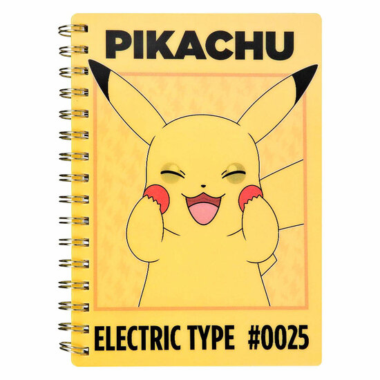 Notitieboek Pikachu