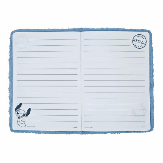 Pluche Notitieboek A5 Stitch