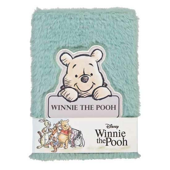 Pluche Notitieboek A5 Winnie de Poeh