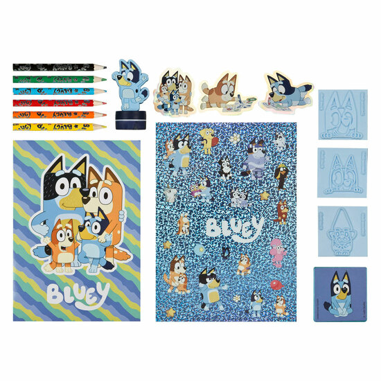 Mega Kleur en Stempel Set Bluey