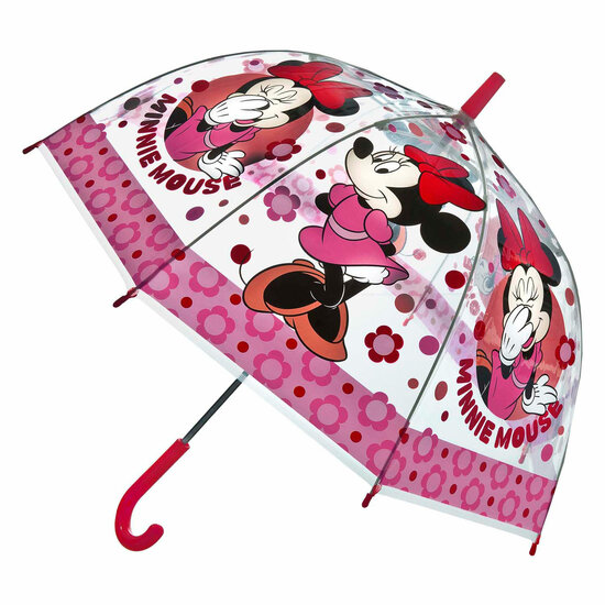 Transparante Paraplu Minnie Mouse