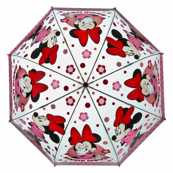 Transparante Paraplu Minnie Mouse