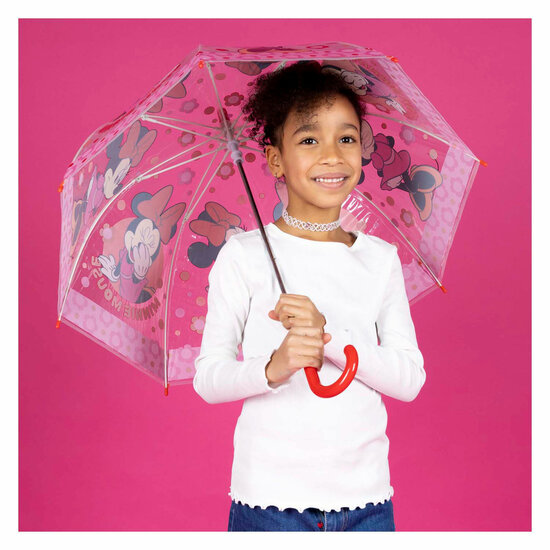 Transparante Paraplu Minnie Mouse