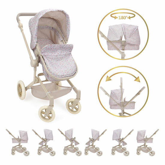 CityPark 2-in-1 Deluxe Poppenwagen &amp; Buggy