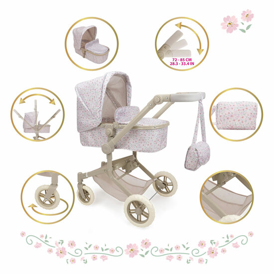 CityPark 2-in-1 Deluxe Poppenwagen &amp; Buggy
