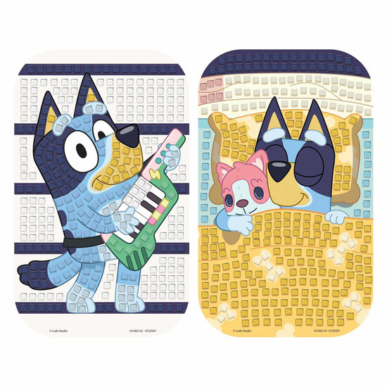 Bluey Moza??ekkunst A5