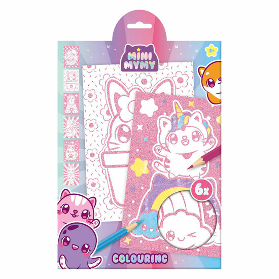 Mini MyMy Glitter Kleurpapier A4