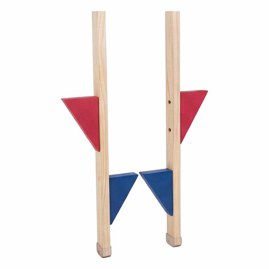 Stelten Hout Gekleurd - 170cm