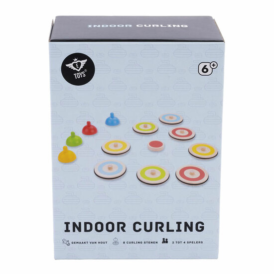 Houten Indoor Curling Spel - 2 tot 4 Spelers