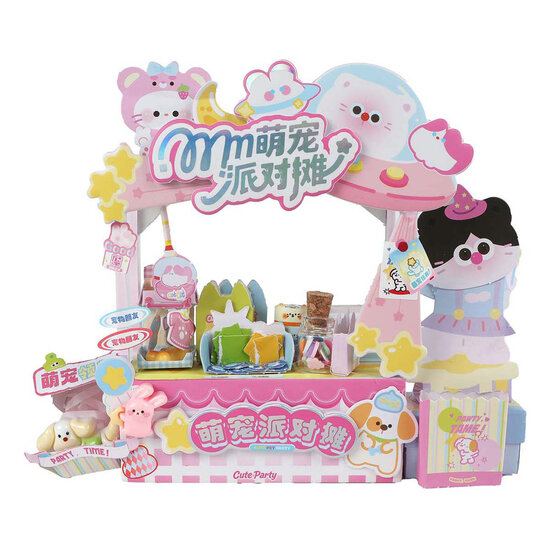 Kawaii Knutselkraampje Dierenfeest - Roze