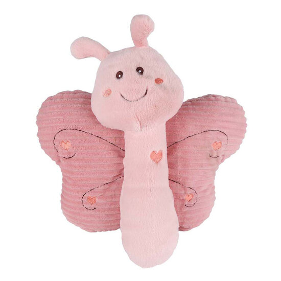 Mini Club Vlinder Pluche - 33cm Roze