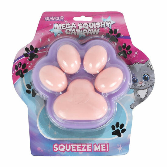 Giga Kattenpoot Squishy - 500gr