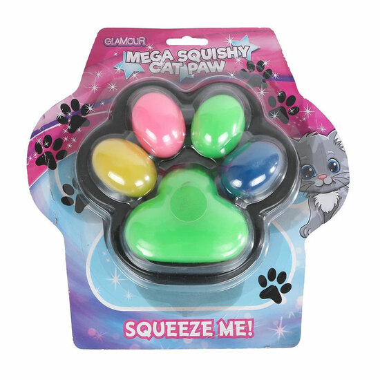 Giga Kattenpoot Squishy - 500gr