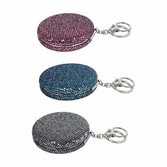 Glamour spiegeltje diamantjes 3ass 7,5cm