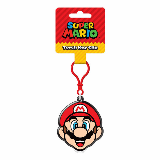 Super Mario Zaklamp Sleutelhanger
