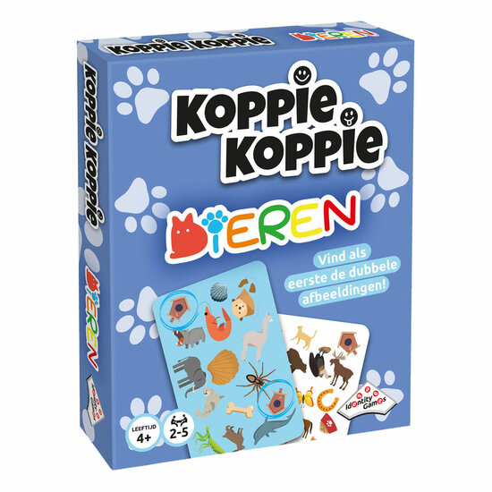 Koppie Koppie Zoekspel Dieren - 2 tot 5 Spelers