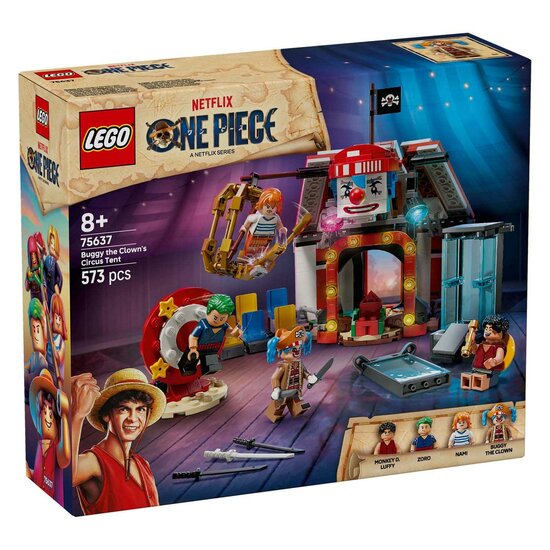 LEGO One Piece 75637 Circustent van Buggy de Clown