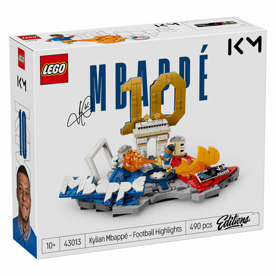 LEGO Editions 43013 Kylian Mbapp?? Voetbalhoogtepunten