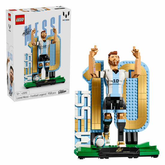 LEGO Editions 43015 Lionel Messi Voetballegende