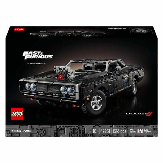 LEGO Technic 42231 Fast and Furious Dodge Charger R/T Auto
