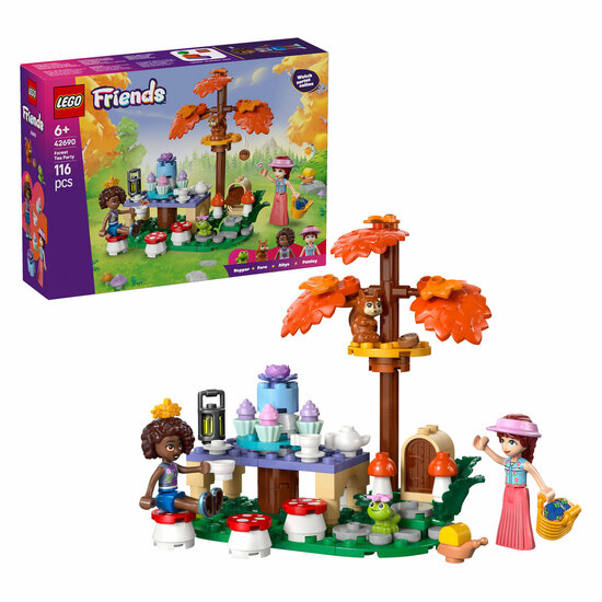 LEGO Friends 42690 Theekransje in het Bos