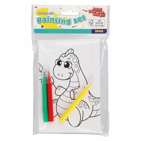 Set Canvaspanelen 9,5x15cm - 2st.