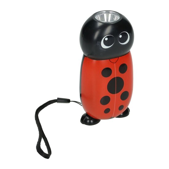 Zaklamp met Nylon Koord - Lieveheersbeestje