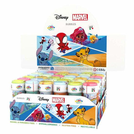 Bellenblaas Disney/Marvel - 36x60ml.