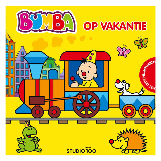 Bumba Uitschuifbaar Kartonboek - Op Vakantie