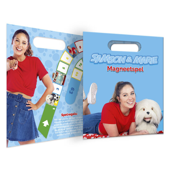 Samson &amp; Marie Ganzenbord Magneetspel