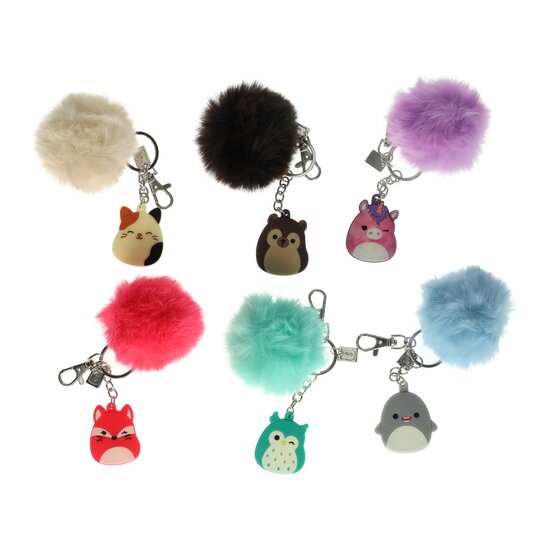 Squishmallows Pompom Sleutelhanger