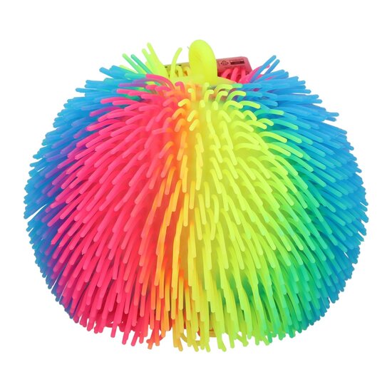 Grote Regenboog Fluffy Bal - 22cm