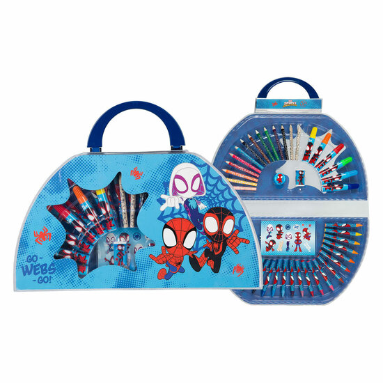 Kleurkoffer Spidey - 48dlg.