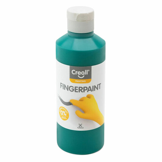 Creall Vingerverf Conserveringsvrij Groen - 250ml