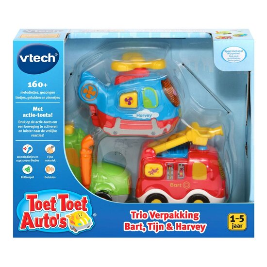 VTech Toet Toet Auto's - Bart, Tijn &amp; Harvey