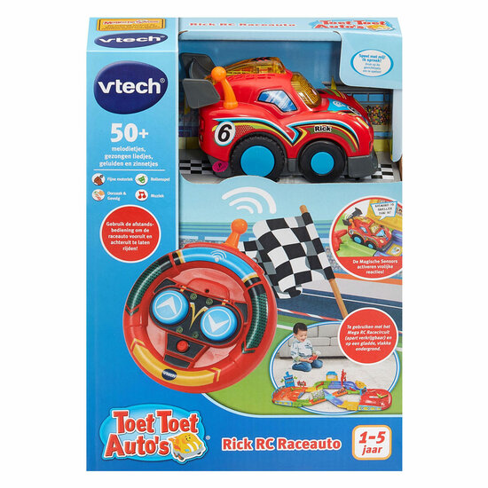 VTech Toet Toet Auto's - Rick RC Raceauto
