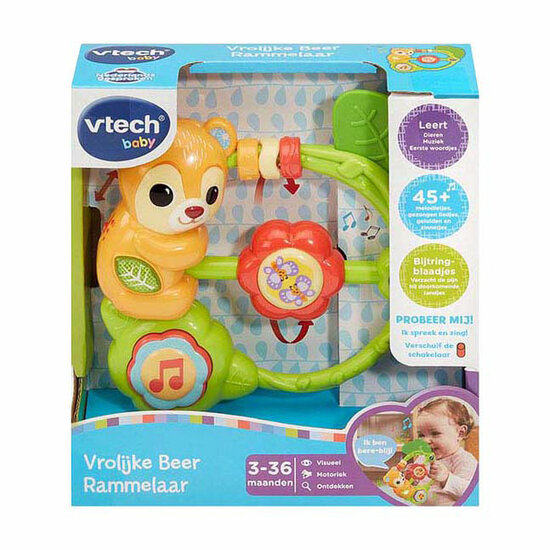 VTech Vrolijke Beer Rammelaar met Geluid