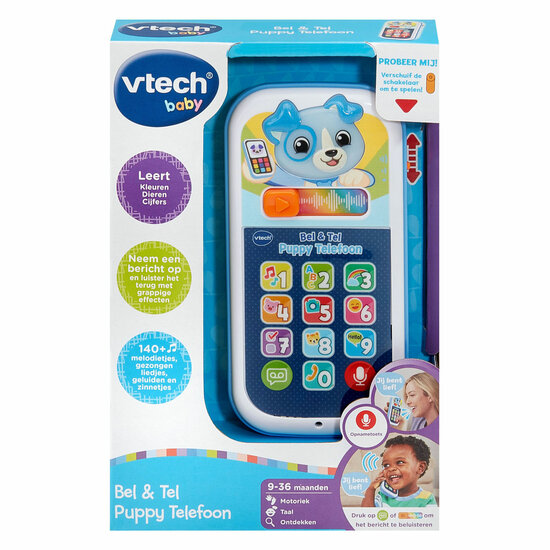 VTech Bel en Leer Puppytelefoon