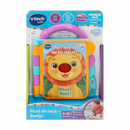 VTech Raad de neus - Boekje
