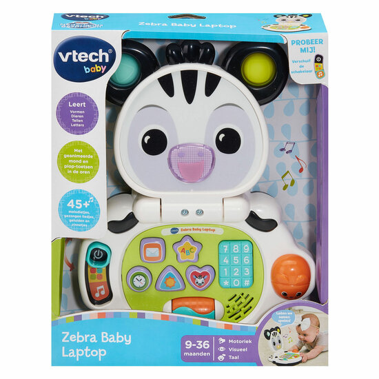 VTech Zebra Baby Laptop