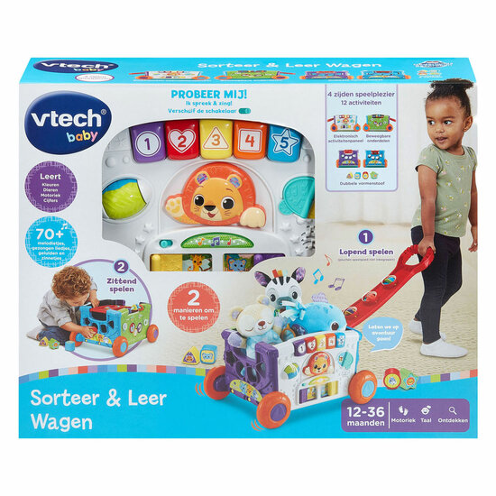 VTech Sorteer en Leer Wagen