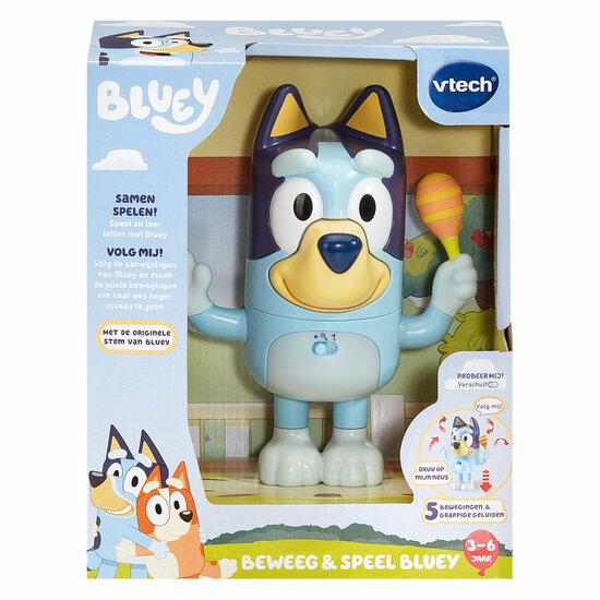 VTech Bluey - Beweeg en Speel Bluey