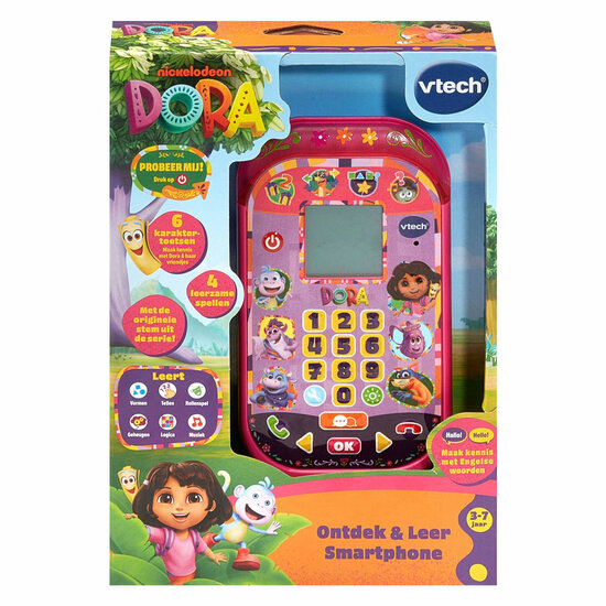 VTech Dora - Ontdek en Leer Smartphone