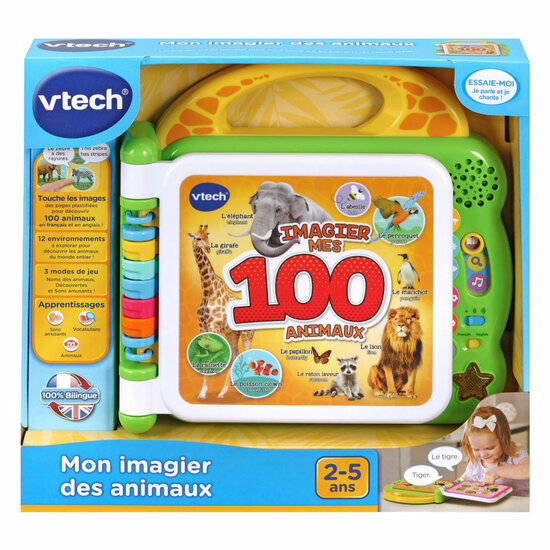 Vtech Babyspeelgoed Mijn eerste 100 Dieren