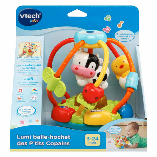 VTech Baby Lichtgevende Rammelbal Vriendjes