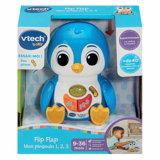 VTech Baby Flip Flap Pingu??n 1-2-3