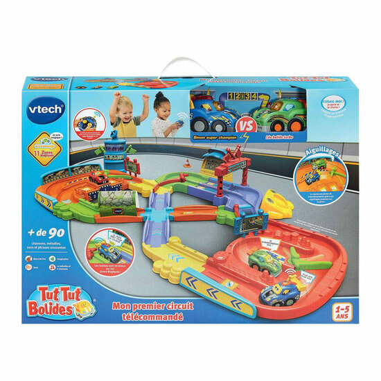 VTech Toet Toet Auto's- Mijn Eerste Interactieve Circuit incl. 2 Auto's